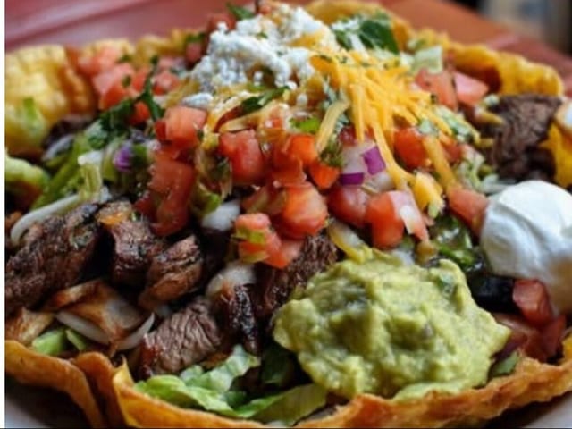 Fajita Taco Salad.