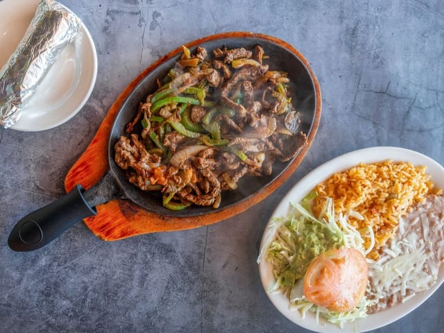 Steak Fajitas.